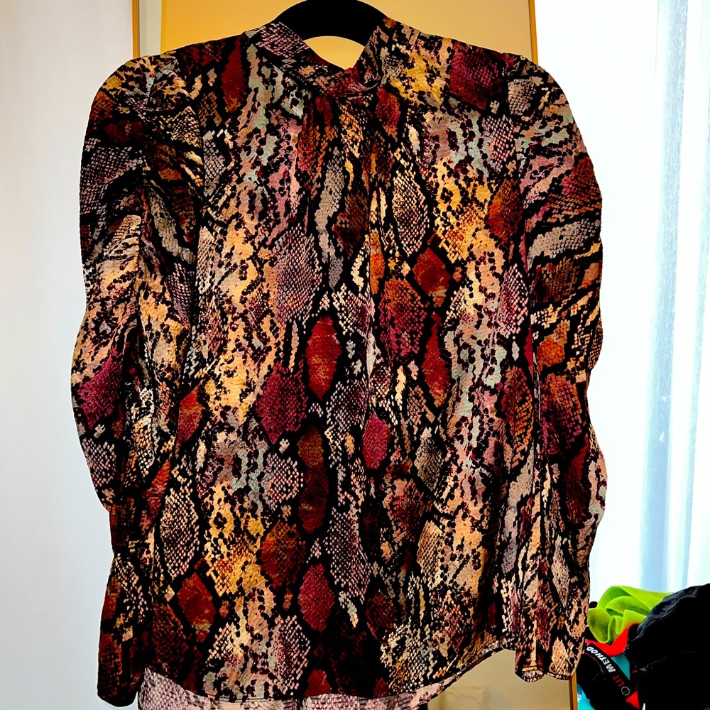 Veronica Beard mock blouse